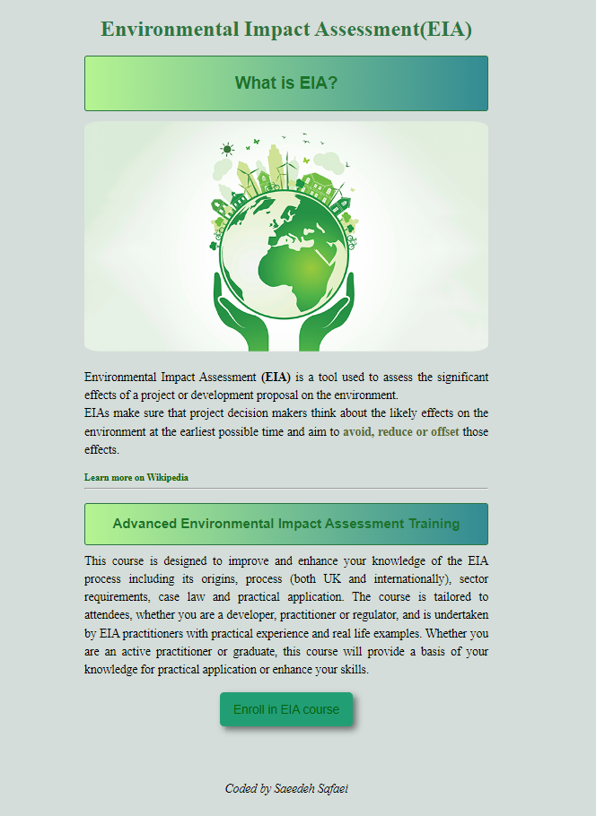 EIA reports